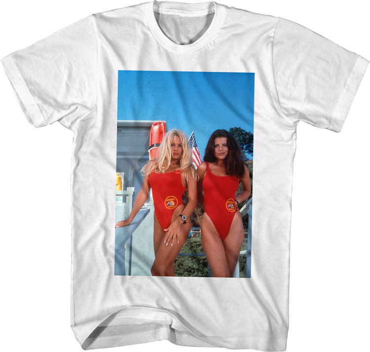 CJ Parker and Caroline Holden Baywatch T-Shirt