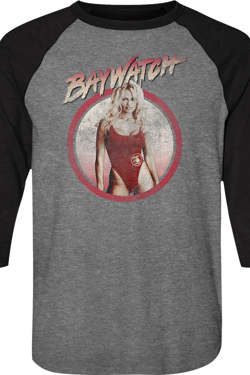 CJ Parker Baywatch Raglan Baseball Shirt