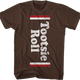 Classic Candy Wrapper Tootsie Roll T-Shirt thumbnail