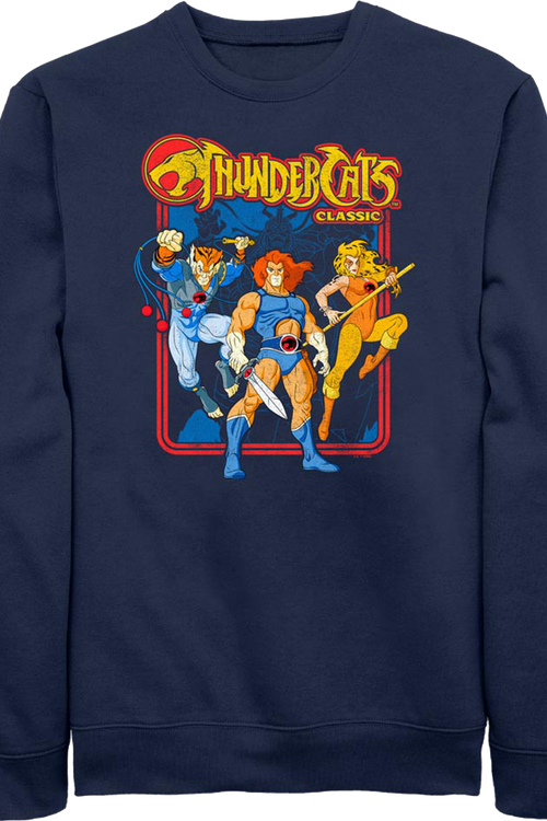 Classic Character Poses ThunderCats Sweatshirt
