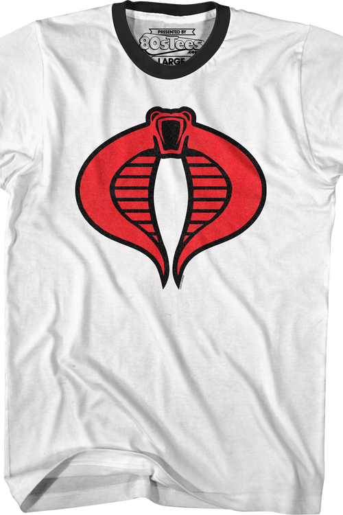 Classic Cobra Logo GI Joe Ringer Shirt