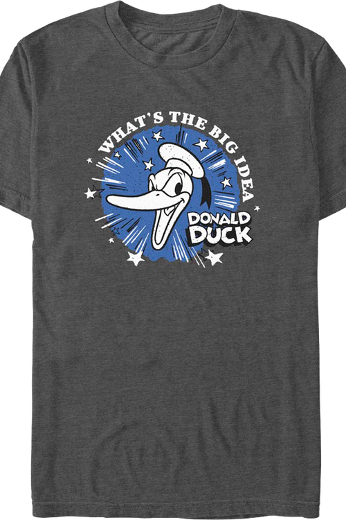 Classic Donald Duck What's The Big Idea Disney T-Shirt
