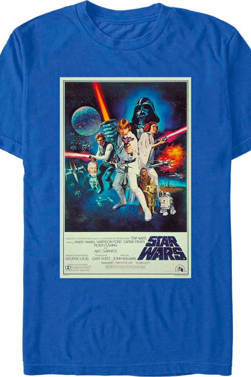 Classic Episode IV Poster Star Wars T-Shirt