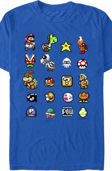 Classic Icons Super Mario Bros. T-Shirt