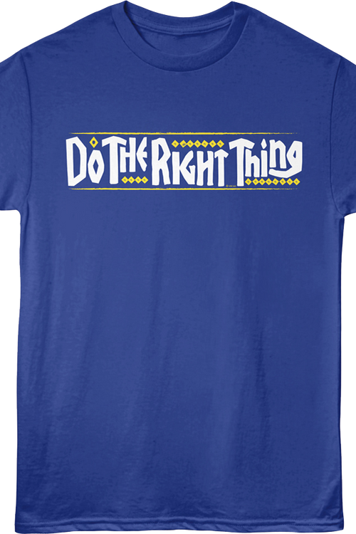 Classic Logo Do The Right Thing T-Shirt