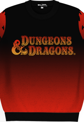 Classic Logo Dungeons & Dragons Knitted Sweater