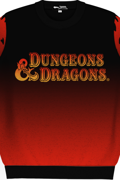 Classic Logo Dungeons & Dragons Knitted Sweater