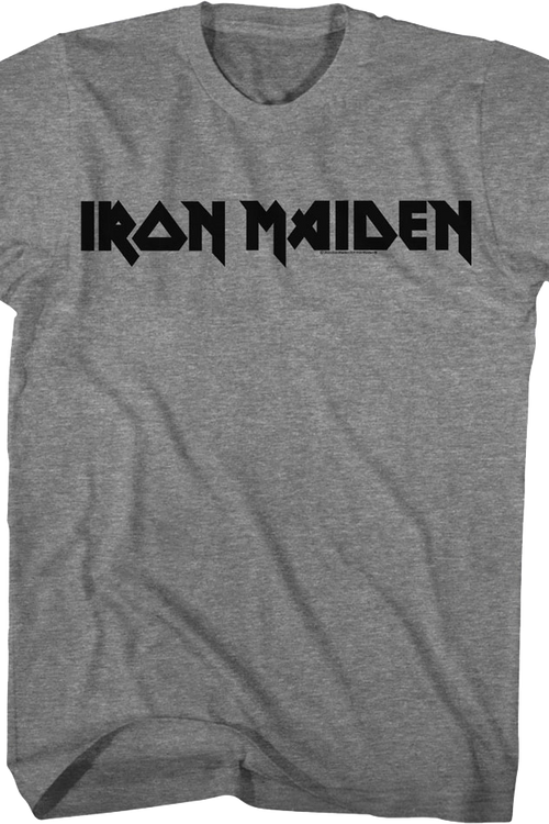 Solid Logo Iron Maiden T-Shirt