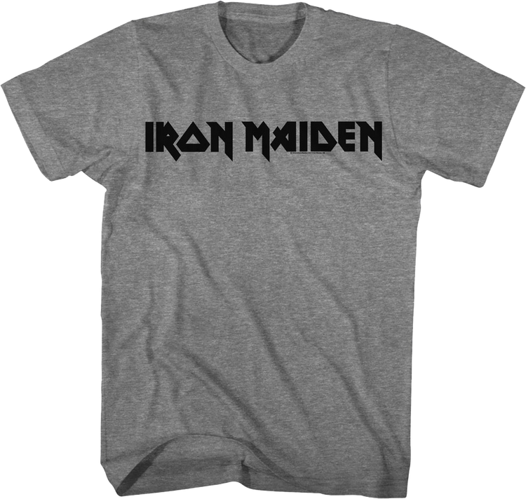 Solid Logo Iron Maiden T-Shirt