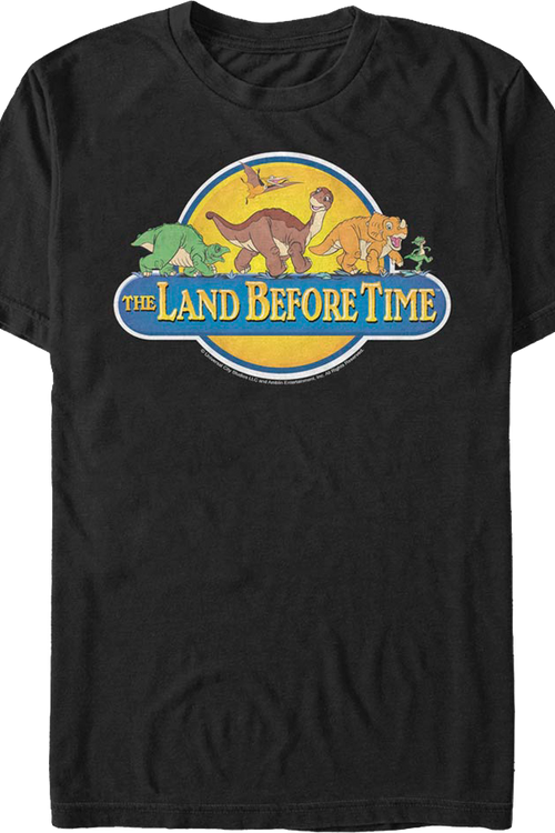 Classic Logo Land Before Time T-Shirt