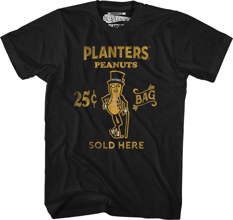 Classic Mr. Peanut Planters T-Shirt