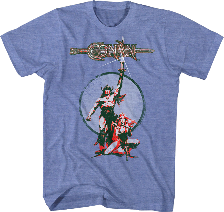 Classic Poster Conan The Barbarian T-Shirt