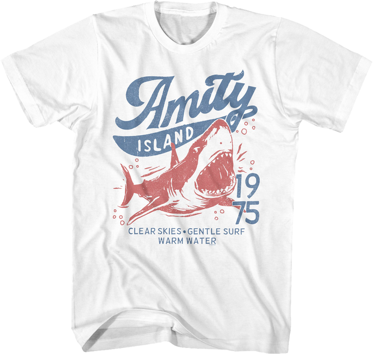 Clear Skies Gentle Surf Warm Water Jaws T-Shirt