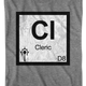 Cleric Element Symbol Dungeons & Dragons T-Shirt thumbnail