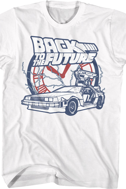 Clock Collage Back To The Future T-Shirt