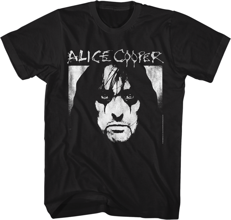 Close-Up Alice Cooper T-Shirt