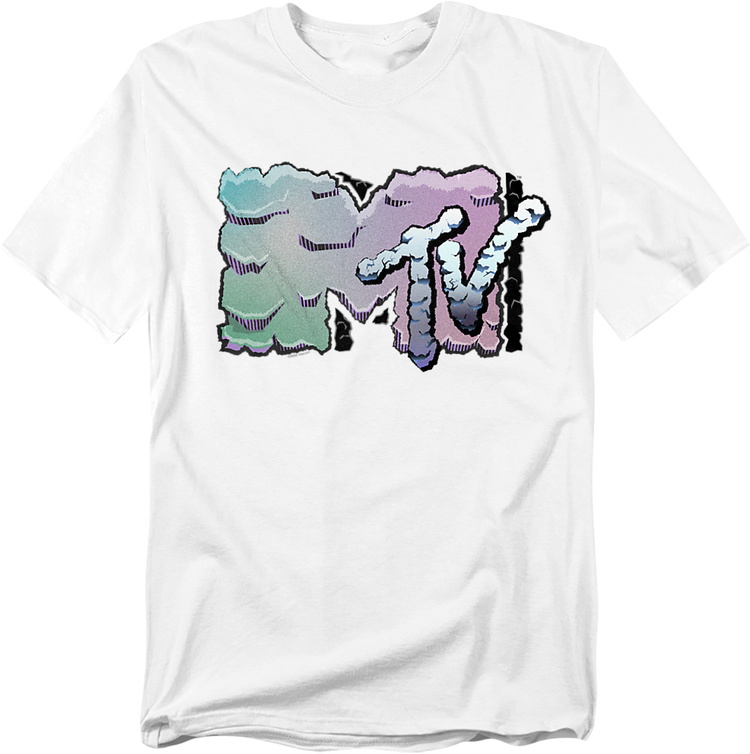 Cloudy Logo MTV T-Shirt