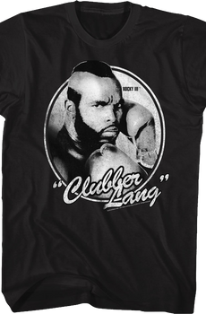 Clubber Lang Retro Circle Rocky T-Shirt