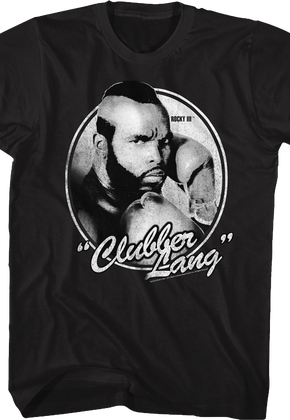 Clubber Lang Retro Circle Rocky T-Shirt