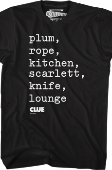 The Elements Clue T-Shirt
