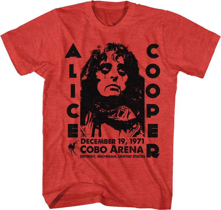 Cobo Arena Alice Cooper T-Shirt