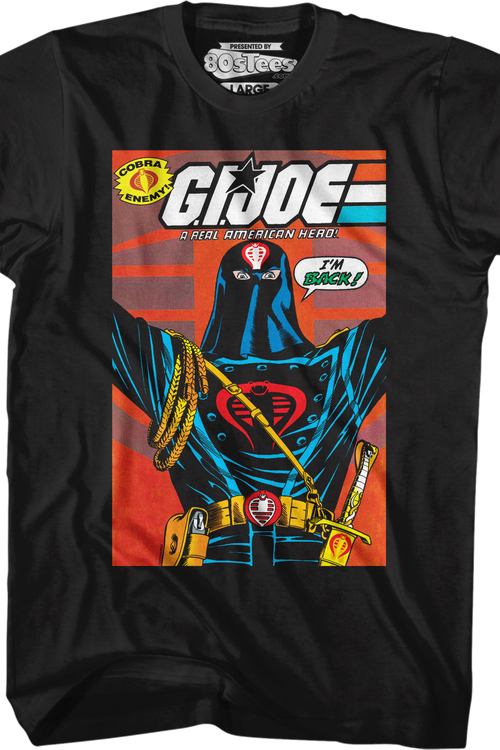 Cobra Commander Seeds Of Empire Cover GI Joe T-Shirt