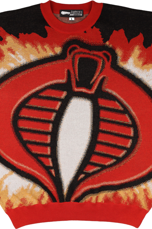 Cobra Explosion GI Joe Knitted Sweater