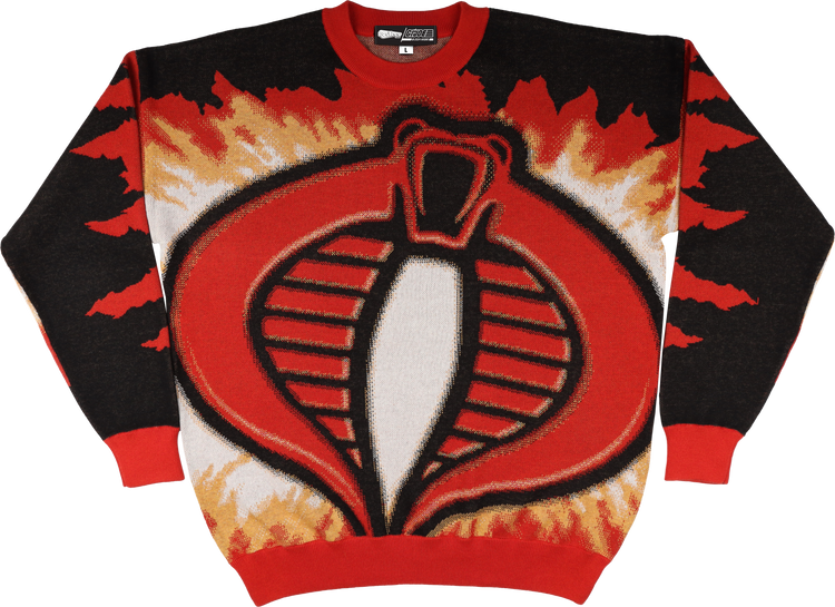 Cobra Explosion GI Joe Knitted Sweater