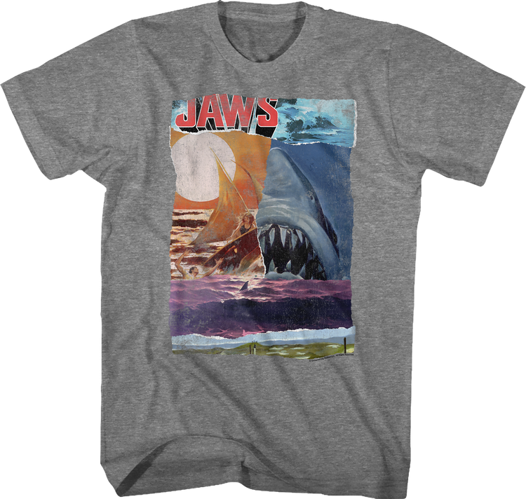 Collage Jaws T-Shirt