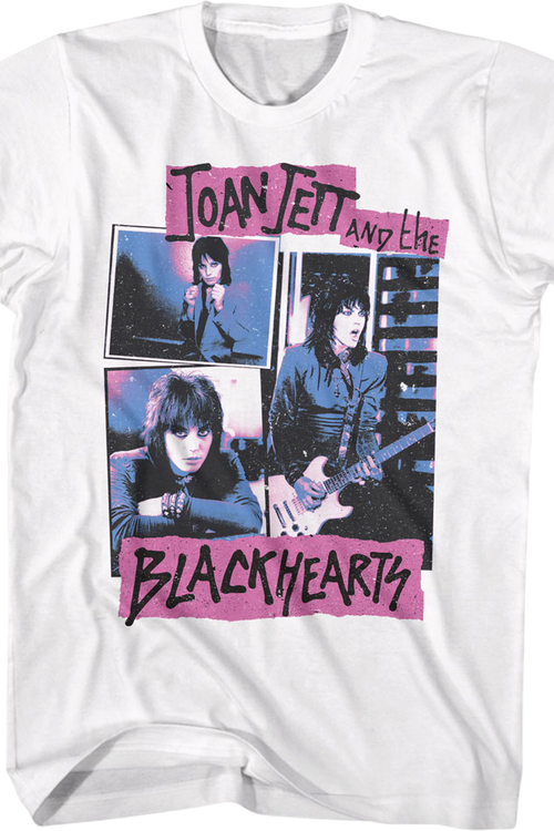 Collage Joan Jett And The Blackhearts T-Shirt