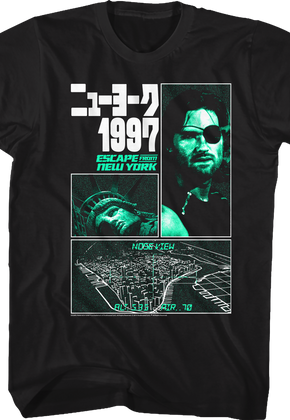 Collage Poster Escape From New York T-Shirt