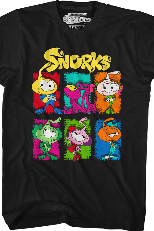 Color Blocks Snorks T-Shirt
