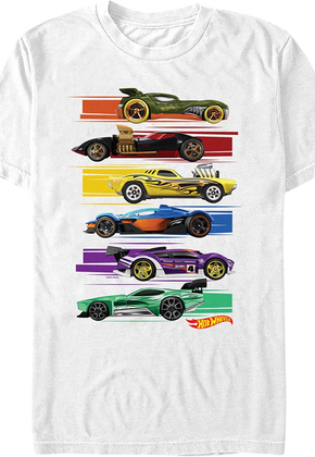 Colorful Cars Hot Wheels T-Shirt