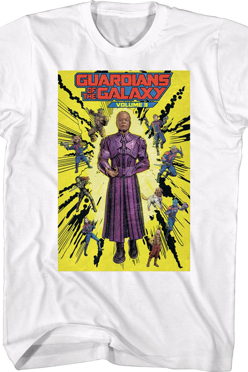 Comic Book Cover Guardians Of The Galaxy Volume 3 T-Shirt