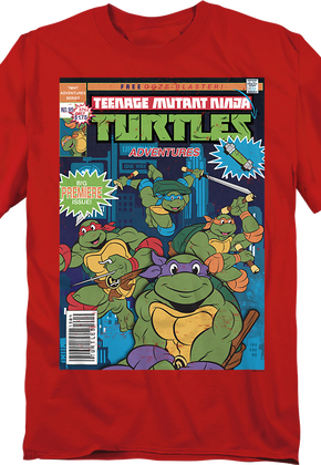 Comic Book Cover Teenage Mutant Ninja Turtles T-Shirt