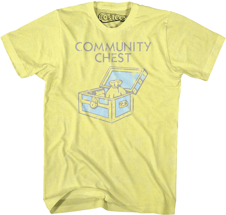 Vintage Community Chest Monopoly T-Shirt