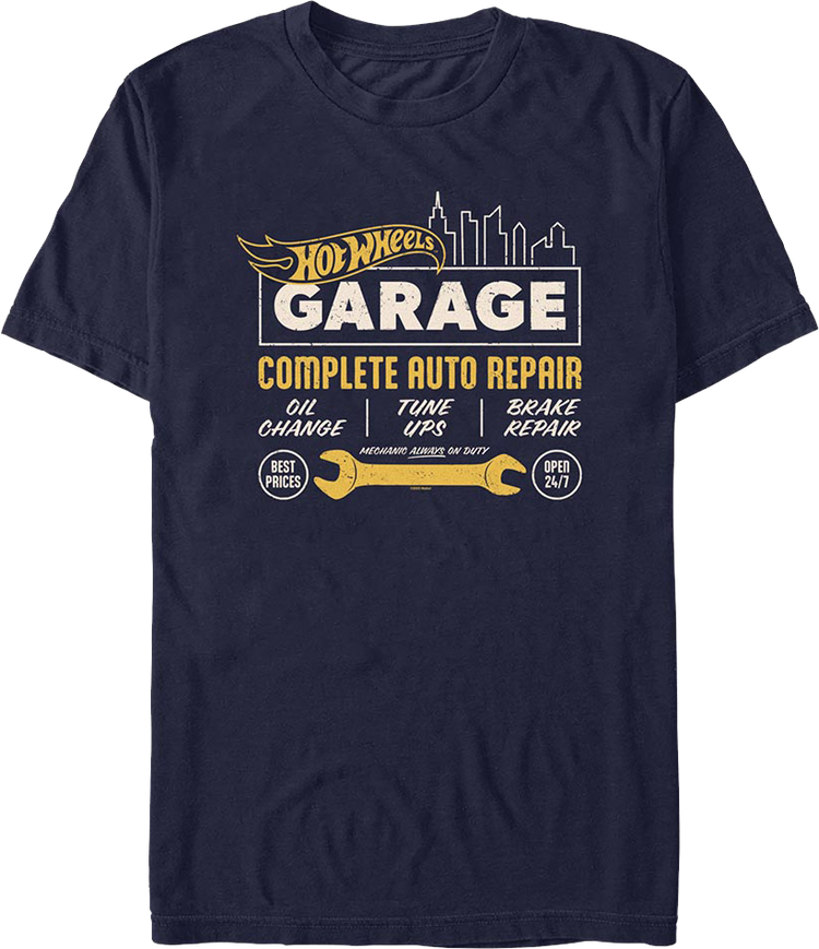 Complete Auto Repair Hot Wheels T-Shirt