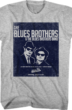 Concert Poster Blues Brothers T-Shirt