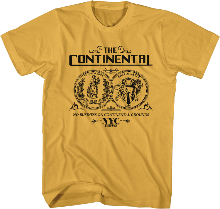 Continental Coin John Wick T-Shirt