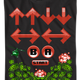 Contra Cheat Code 30 Lives T-Shirt thumbnail