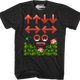 Contra Cheat Code 30 Lives T-Shirt thumbnail