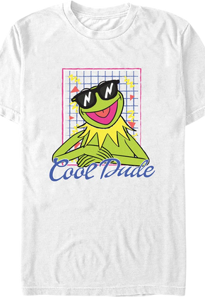 Cool Dude Kermit The Frog Muppets T-Shirt