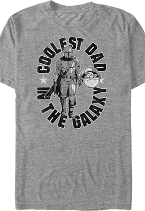 Coolest Dad In The Galaxy The Mandalorian Star Wars T-Shirt
