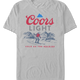 Cold As The Rockies Skiing Coors Light T-Shirt thumbnail