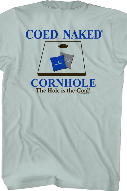 Cornhole Coed Naked T-Shirt