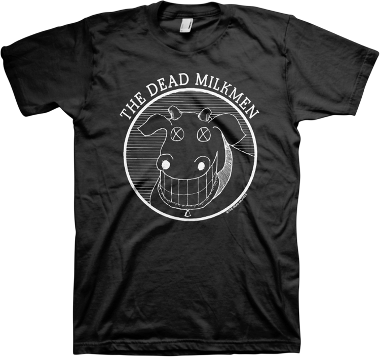 Cow Logo Dead Milkmen T-Shirt