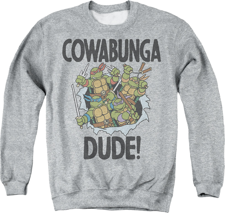 Cowabunga Dude Teenage Mutant Ninja Turtles Sweatshirt