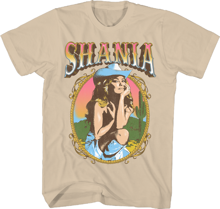 Cowgirl Shania Twain T-Shirt