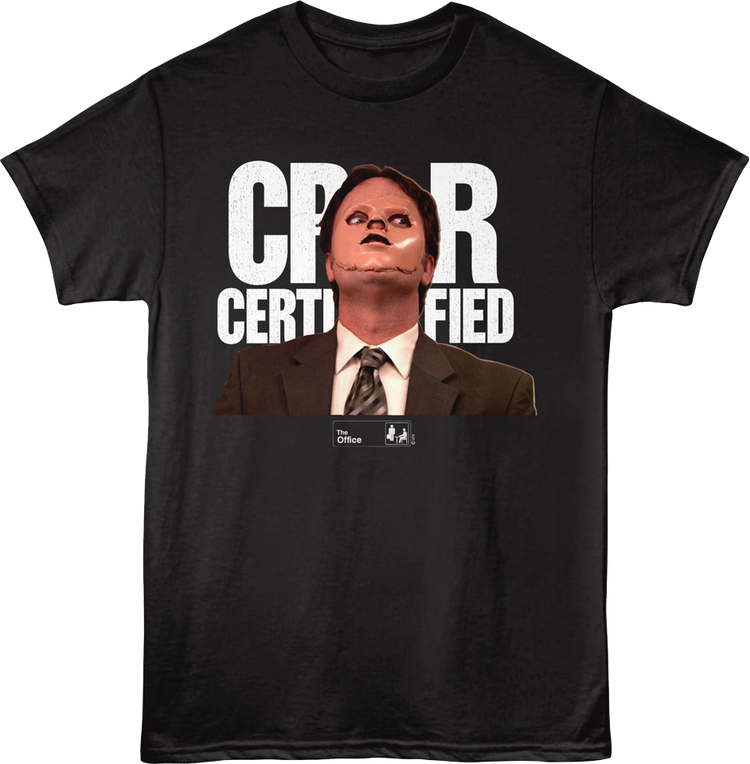 CPR Certified The Office T-Shirt