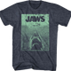 Cracked Poster Jaws T-Shirt thumbnail